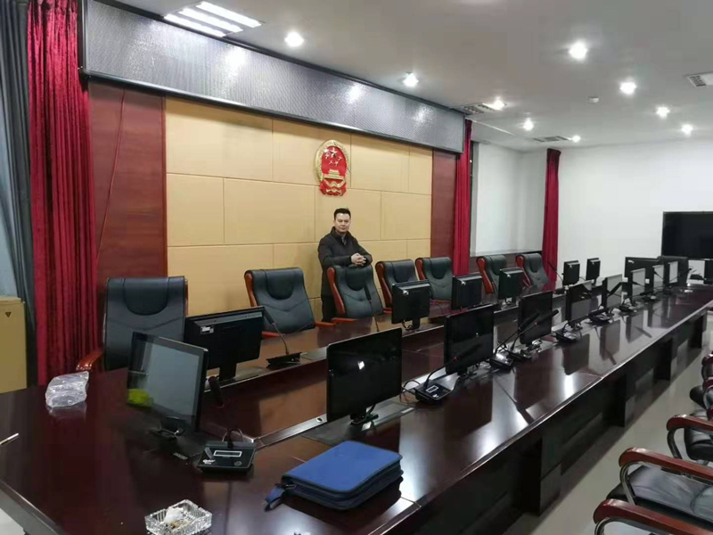 河南駐馬店某機關(guān)單位采用我司無紙化會議系統(tǒng)